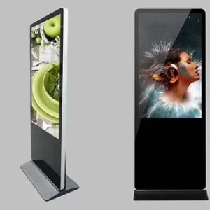 Écran LCD 86 pouces Android non tactile 4k Wifi médias publicitaires de signalisation numérique led publicités télévisées portables