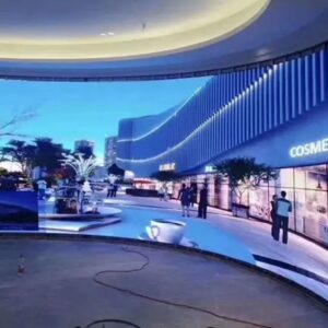 ÉCRAN INTERNE FLEXIBLE P2, ÉTANCHE PUBLICITAIRE PROGRAMMABLE TRÈS HAUTE LUMINOSITÉ VISIBLE EN PLEIN SOLEIL POUR VITRINE ET INTÉRIEUR 100×100 cm ENSEIGNE LUMINEUSE LED