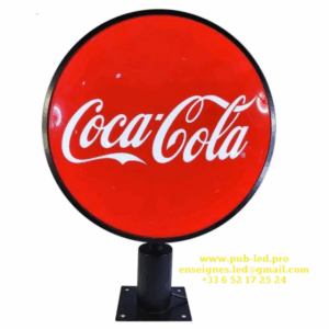 ENSEIGNE MAGASIN LUMINEUSE DOUBLE FACES “Caisson Lumineux” 50-100 cm