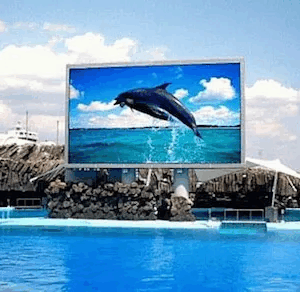 LED ÉCRAN EXTERNE P4 ÉTANCHE PUBLICITAIRE PROGRAMMABLE TRÈS HAUTE LUMINOSITÉ VISIBLE EN PLEIN SOLEIL, 100×100 cm