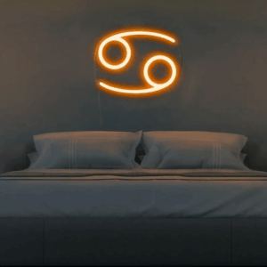 ENSEIGNE LUMINEUSE "SIGNE DE ZODIAQUE POISSON" NÉON FLEX PERSONNALISÉE, CHOIX DE TAILLE ET COULEUR, de 50 à 225 cm