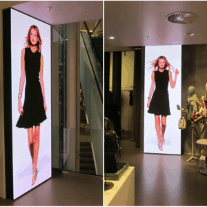 LED ÉCRAN INTERNE P3 ÉTANCHE PUBLICITAIRE PROGRAMMABLE TRÈS HAUTE LUMINOSITÉ VISIBLE EN PLEIN SOLEIL POUR VITRINE ET INTÉRIEUR.100×100 cm