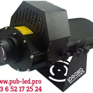 PROJECTEUR ENSEIGNE MAGASIN LUMINAIRE EXTÉRIEUR GOBO PUBLICITAIRE 100W ROTATIF