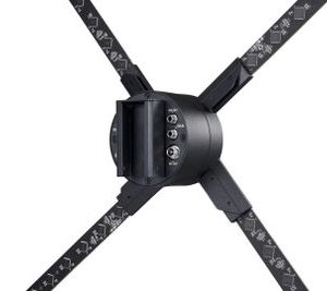 Hologramme LED FAN Model# S10 (100CM) Bluebooth + Télécommande